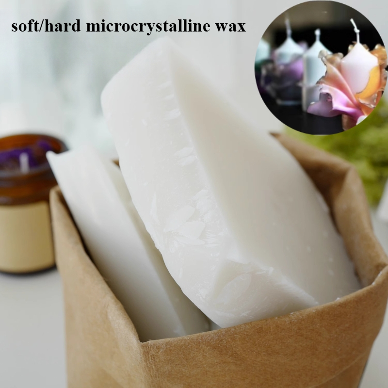 Candle Making Reno - 200 g/worek miękki/twardy wosk mikrokrystaliczny stały
