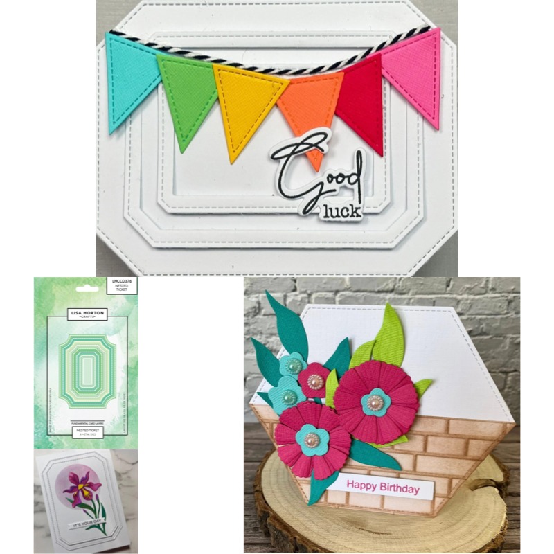 Candle Making Tempe - Wykrojniki metalowe w kształcie wydłużonego sześciokąta