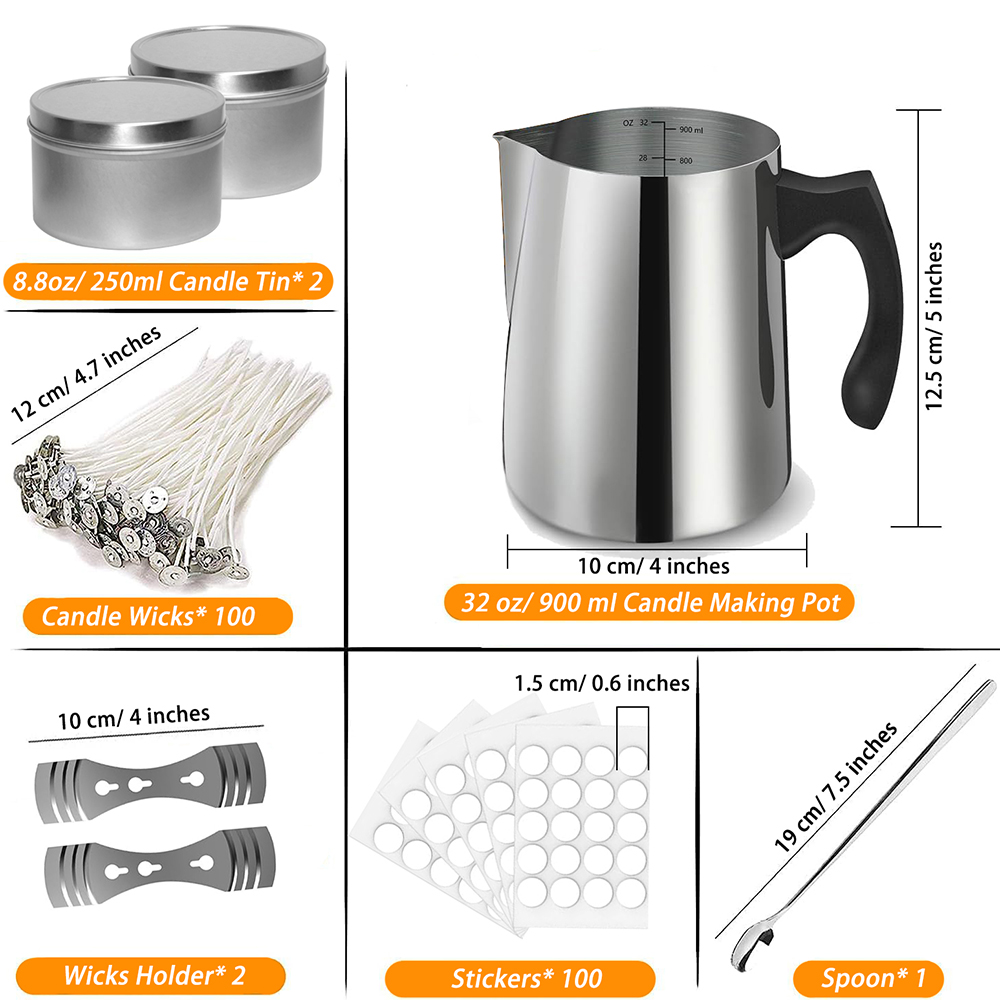 Zestaw startowy do produkcji ś – Candle Making Workshop recenzja i cena