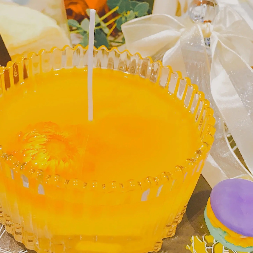200g Żółty przezroczysty żel ż – Candle Making Workshop recenzja i cena