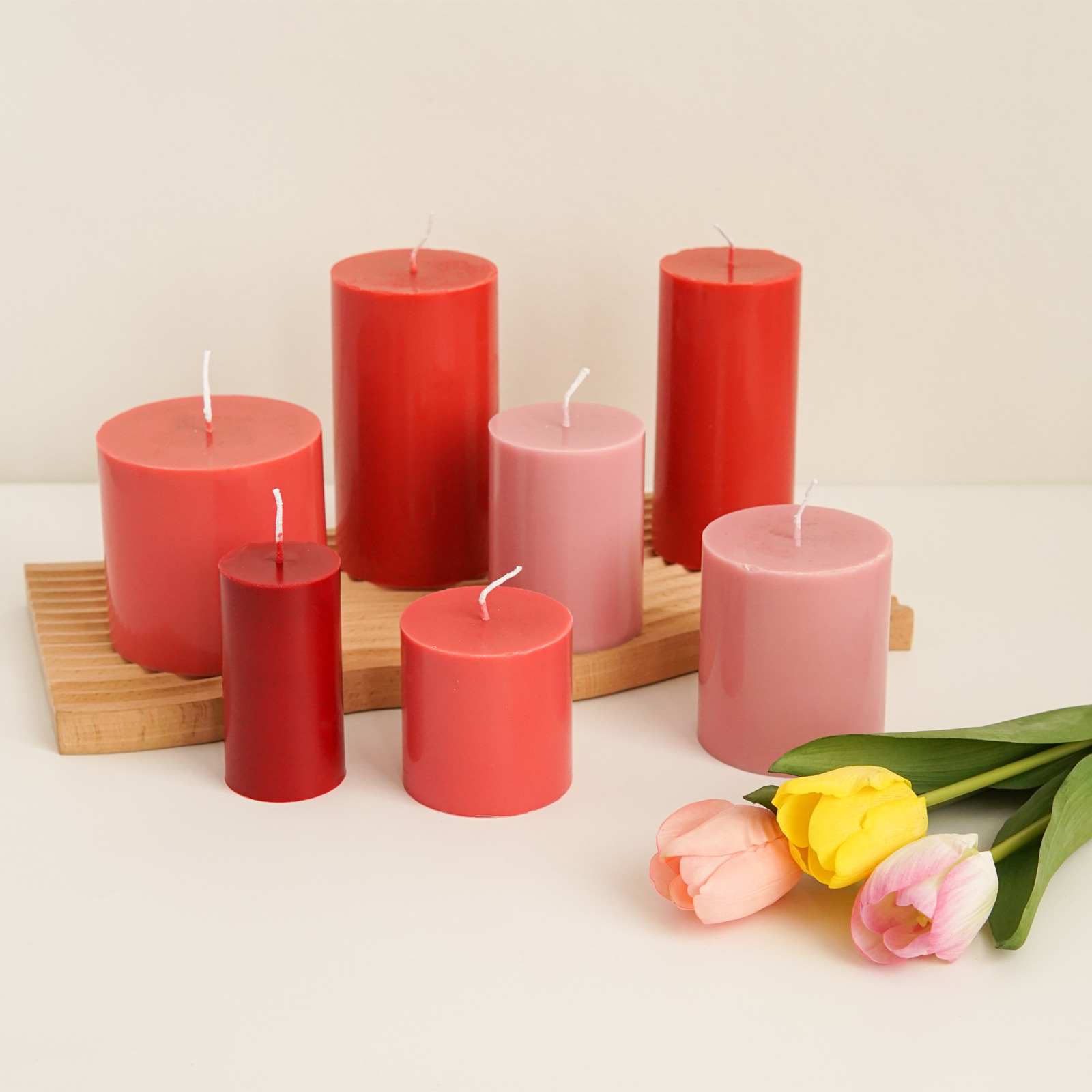 Różne cylindryczne formy do św – Candle Making Workshop recenzja i cena